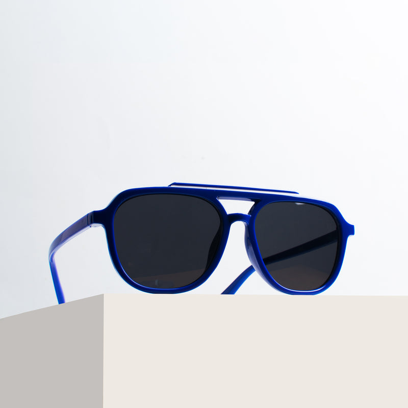 Navy Coral Coast Kids' Sunglasses