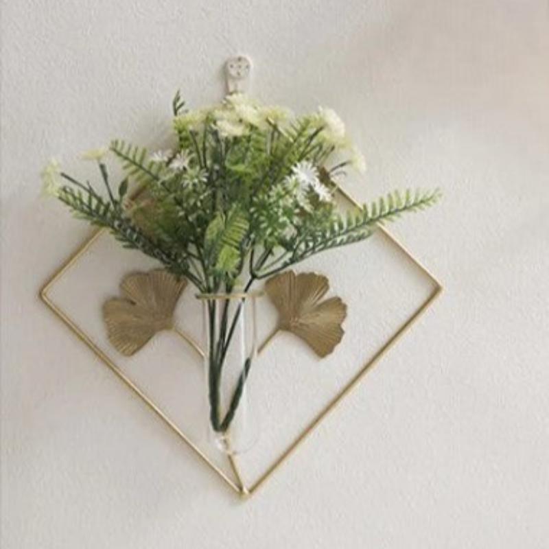 Ginkgo Biloba with Test Tube Wall Decoration