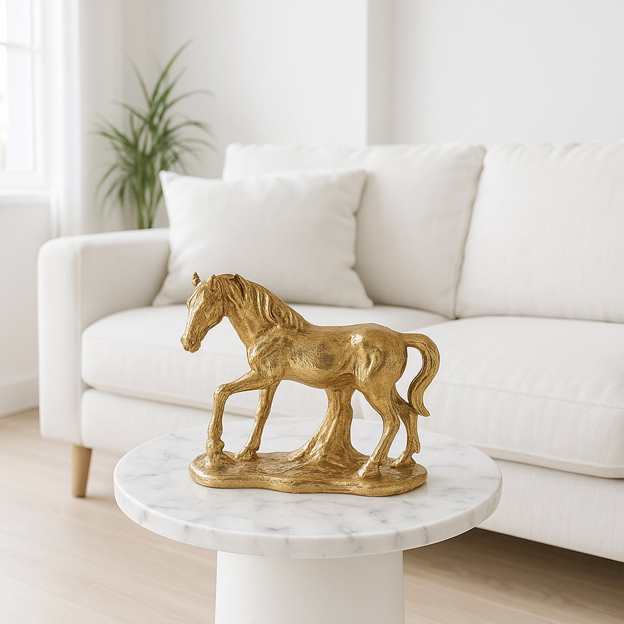 Aureate Striding Horse