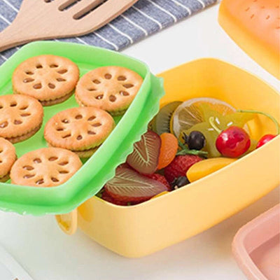 Burger 2-Compartment Lunch Box Lunch Boxes June Trading   
