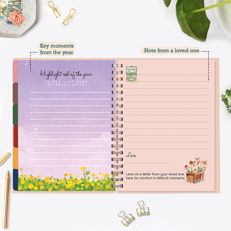 Undated Yearly Planner (2024 Collection) Keep &