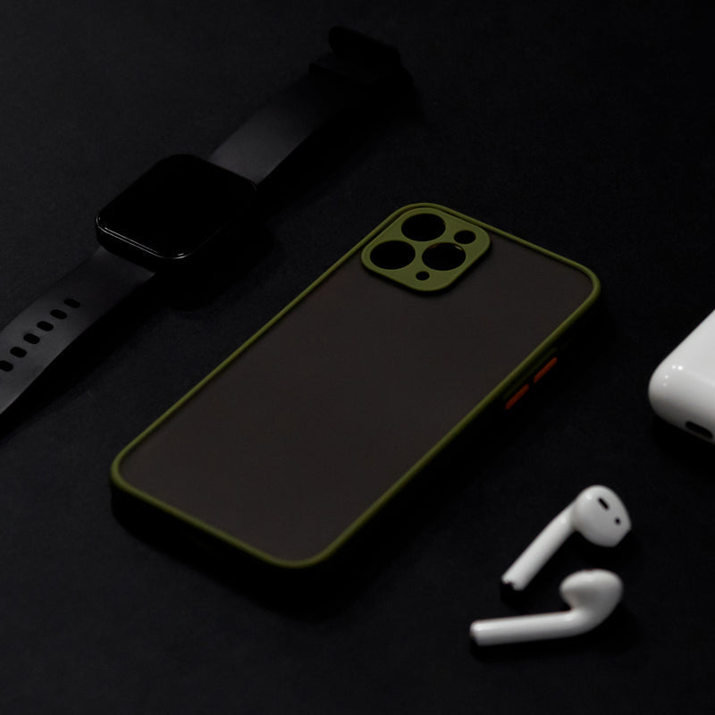 Acrylic Edge With Frosted Back Apple iPhone 11 Pro Max Cover iPhone 11 Pro Max June Trading   