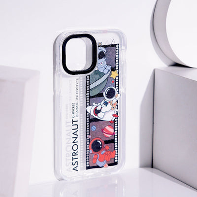 Astronaut Photo-Reel Anti-Shock Clear iPhone Cover Mobile Phone Cases June Trading   