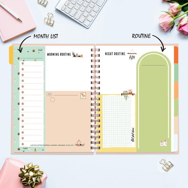 Undated Yearly Planner - Do No Harm Undated Planners June Trading   