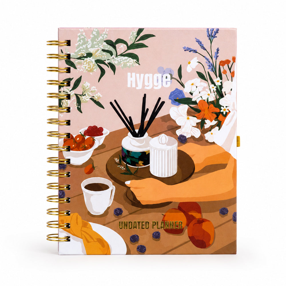 Hygge — Undated Planner + Ultimate Sticker Book