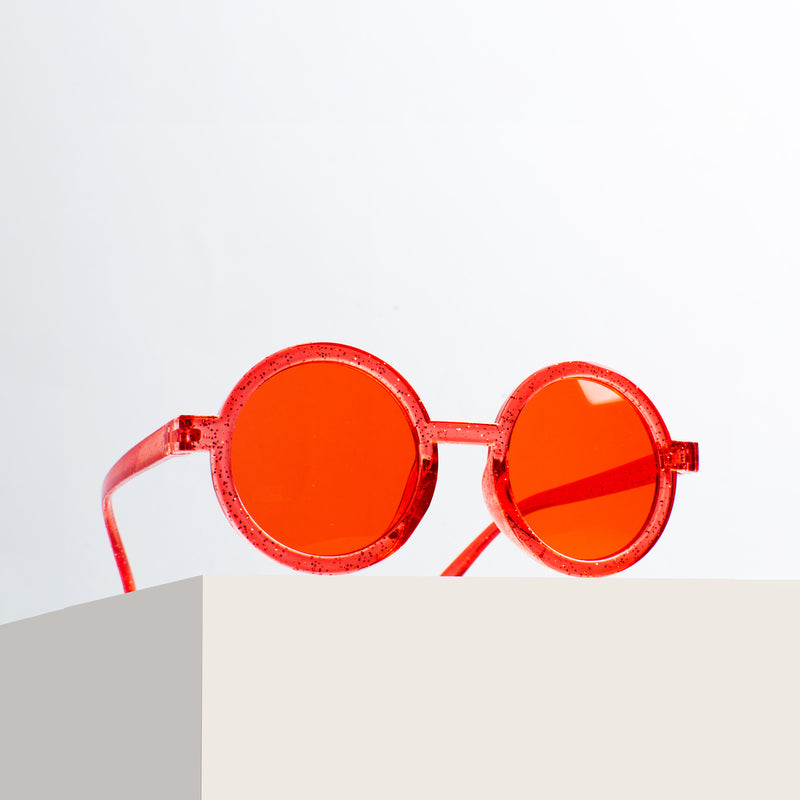 Crimson Color Pop Circles For Kids