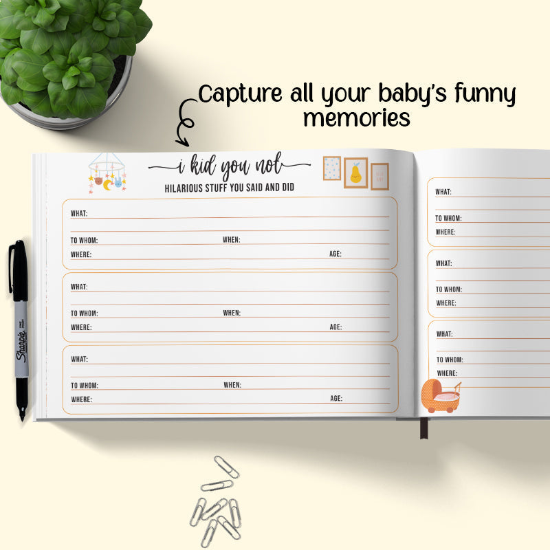 Baby Record Book - Oh Baby Baby Record Books June Trading   