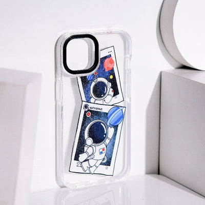 Astronaut Polaroid Anti-Shock Clear iPhone Cover Mobile Phone Cases June Trading iPhone 13  