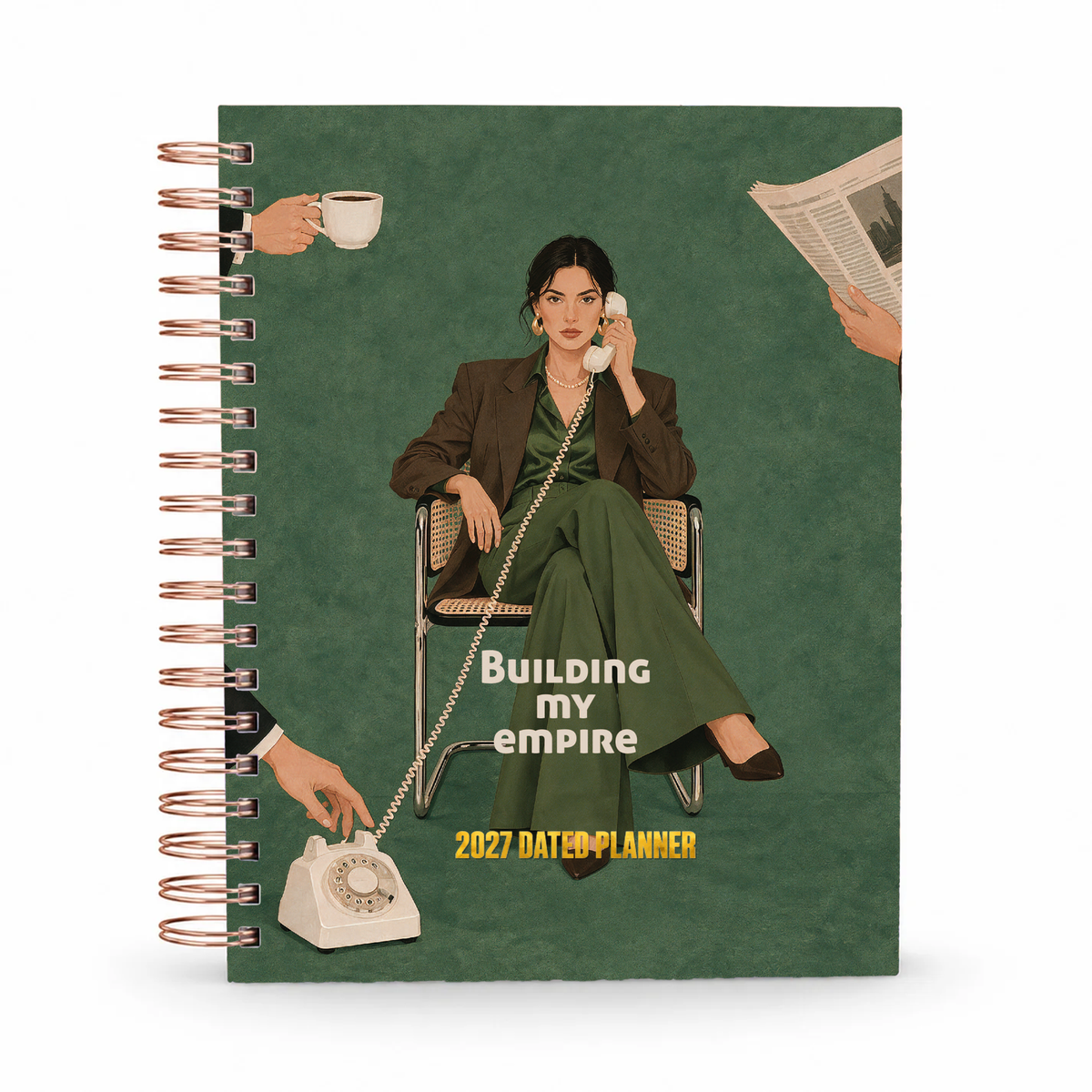 Building My Empire 2027 dated planner detail view