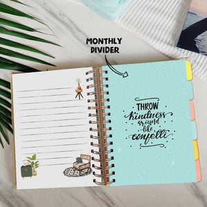 Undated Yearly Planner - Rebel With Cause Undated Planners June Trading   