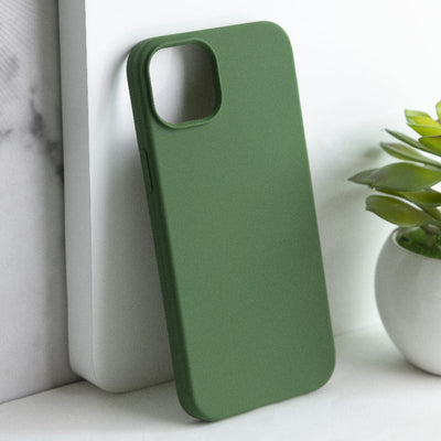 Colour Drop Silicone iPhone 14 Plus Case Mobile Phone Cases June Trading Pine Green  