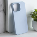 Colour Drop Silicone iPhone 14 Pro Max Case Mobile Phone Cases June Trading Baby Blue  