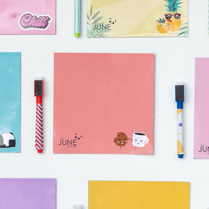 Coffee & Cookie - Magnetic Board Sheet (Rewritable) Magnetic Board June Trading   