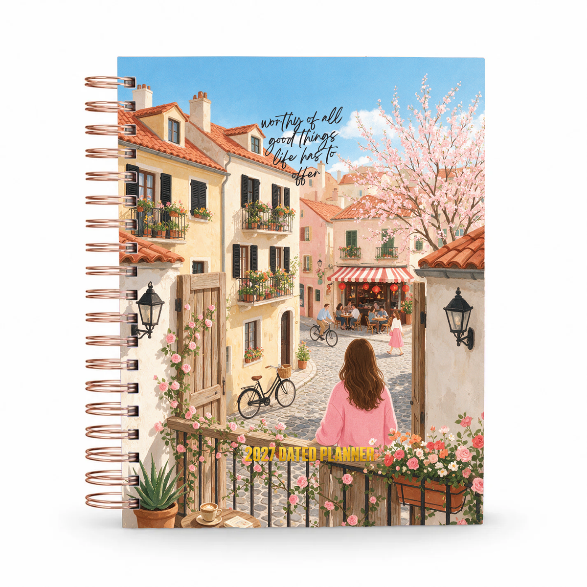 Worthy Of All Good Things 2027 dated planner detail view