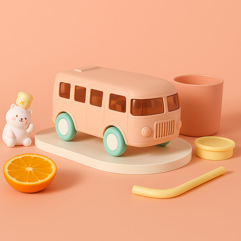 Voyage Heat Insulated Travel Sipper - Bus Theme
