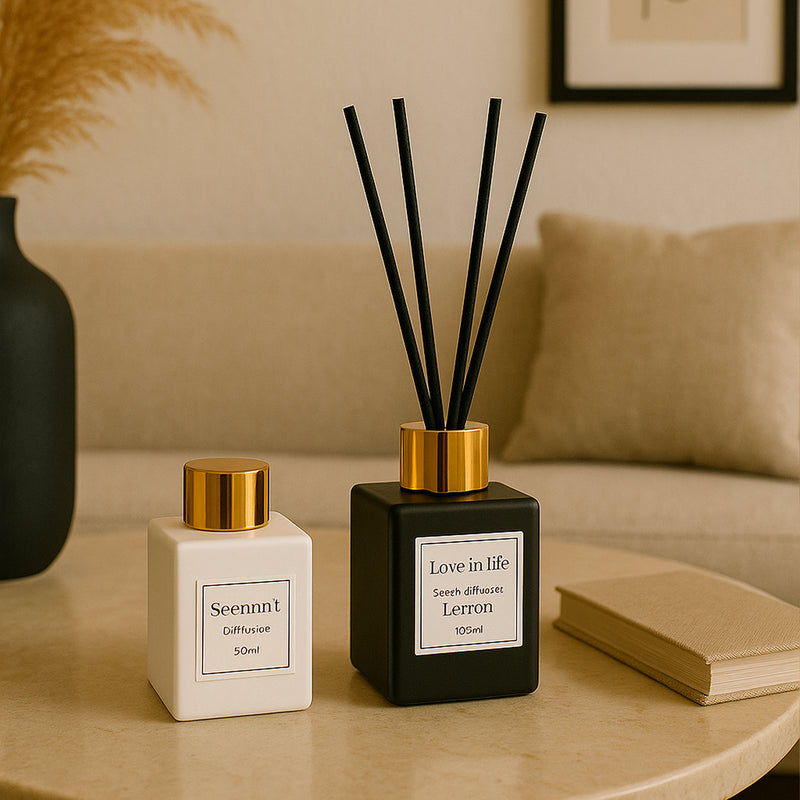 Stellar Set of Two Reed Diffuser - Jasmine & Lemon