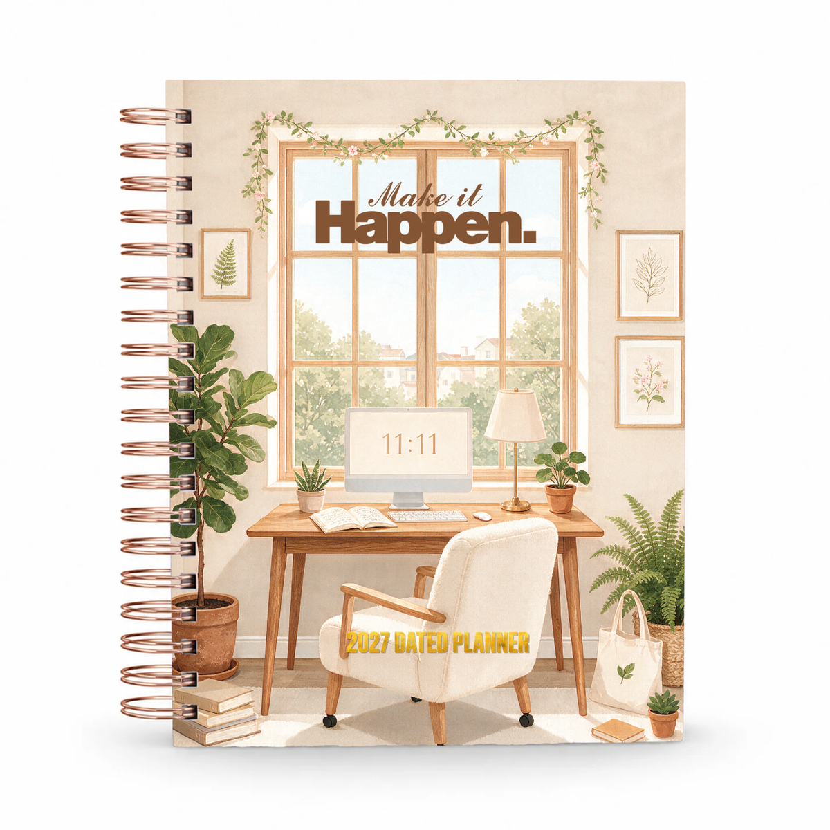 Make This Happen 2027 dated planner detail view