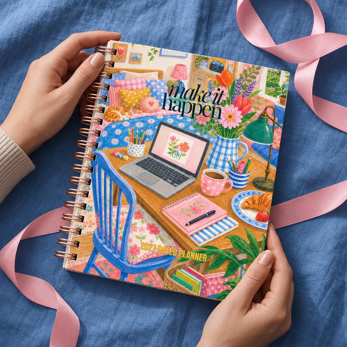 Make It Happen 2027 dated planner alternate product view