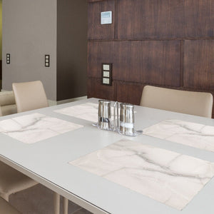 Marblestic Tone Table Mats Set | 6 Pcs Tablemat The June Shop   