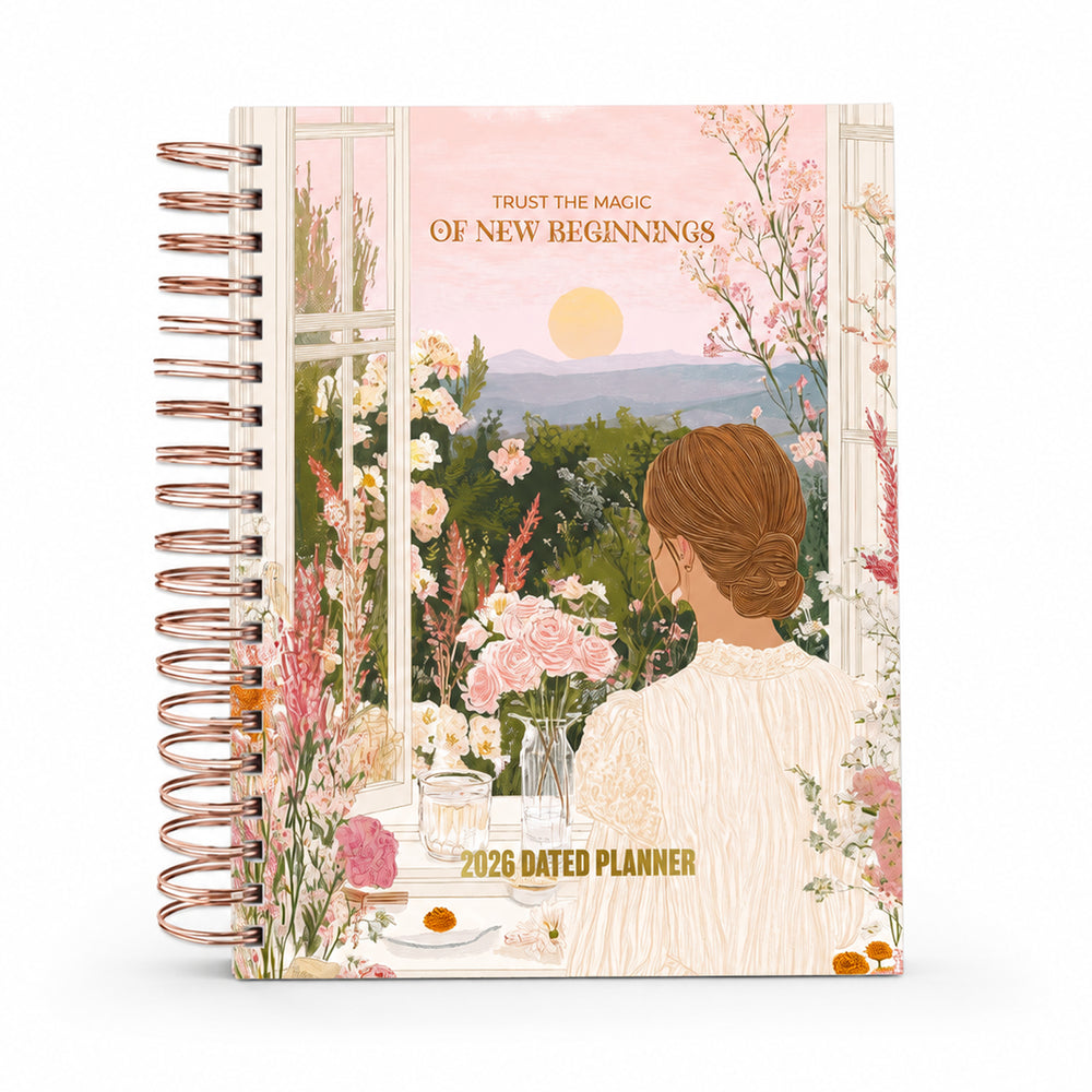 Trust The Magic Of New Beginnings — 2026 Dated Planner