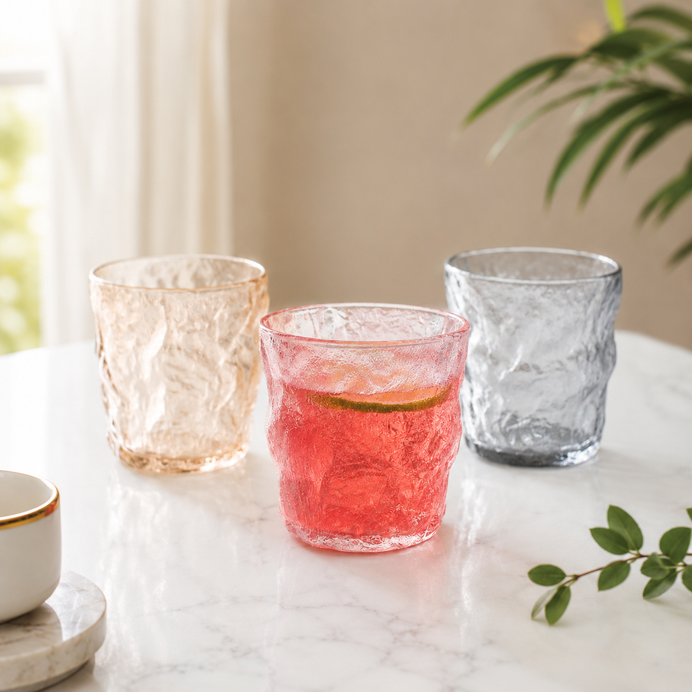 Frosted Glacier Glass (Set of 4)