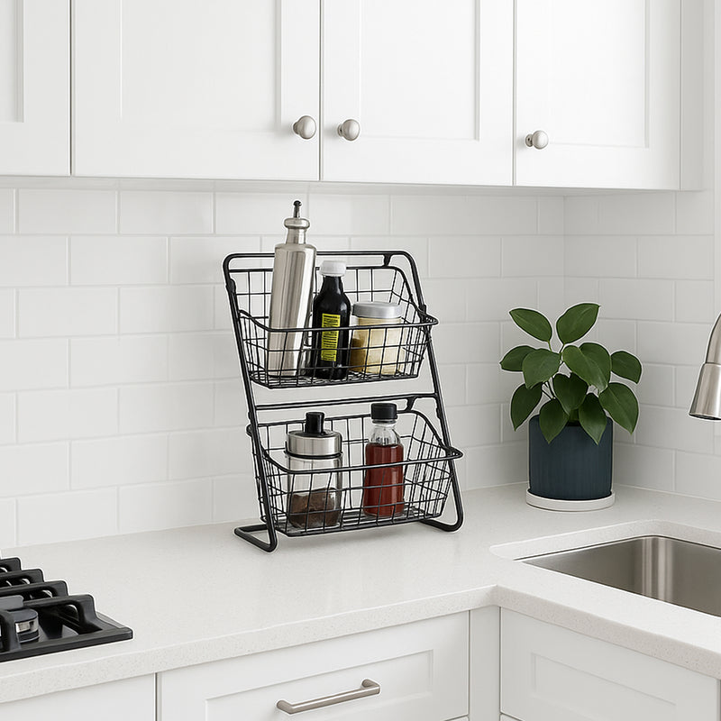 Stacked Cradle Wire Organiser