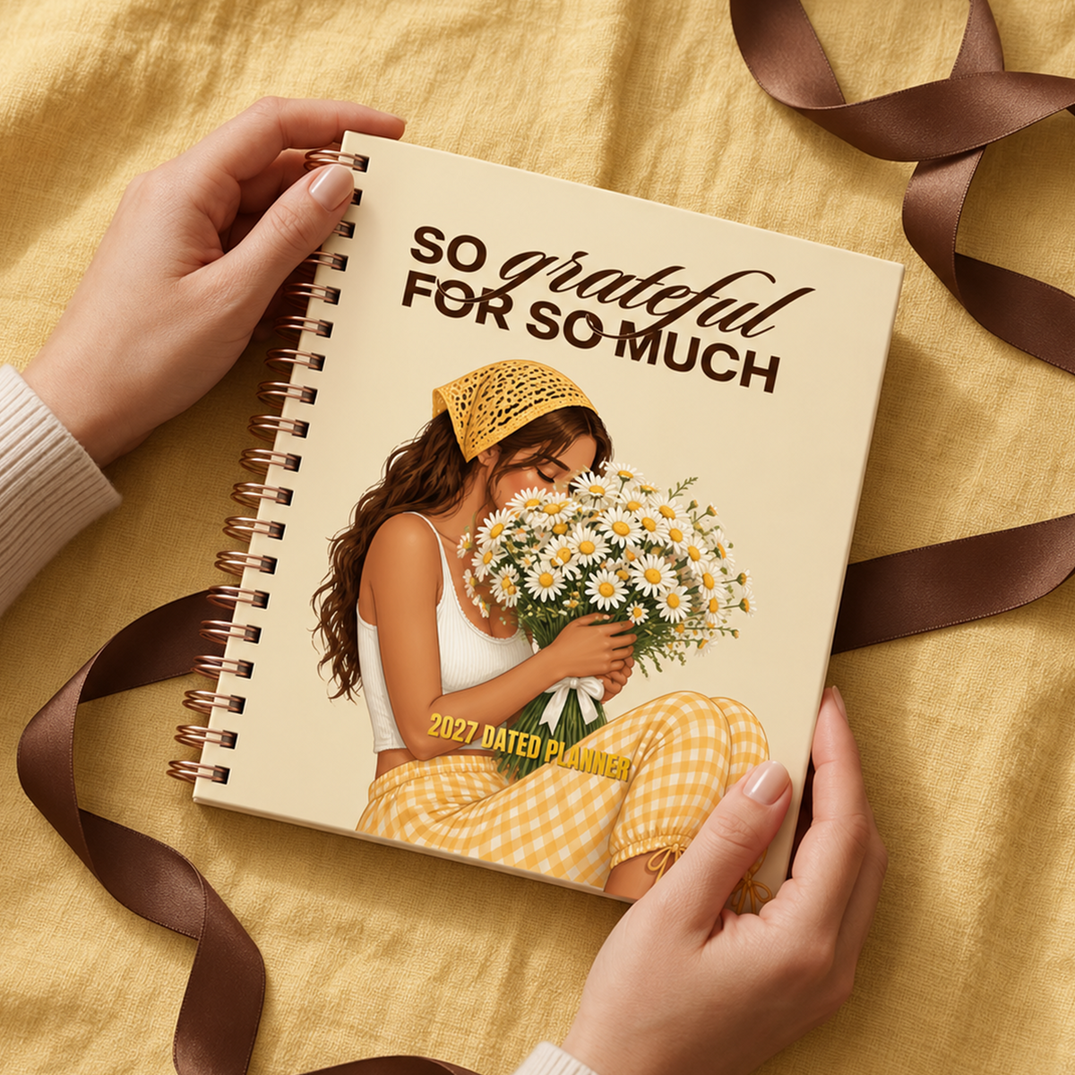 So Grateful For So Much 2027 dated planner alternate product view