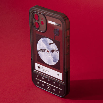 Listen Music Kickstand 2.0 Edition Apple iPhone 12 Case iPhone 12 June Trading   