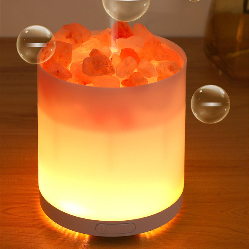Crystal Salt Stone Aromatherapy Diffuser Humidifier Lamp