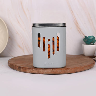 Store 'O' Grip Borosilicate Glass Container with Protective Silicone Sleeve