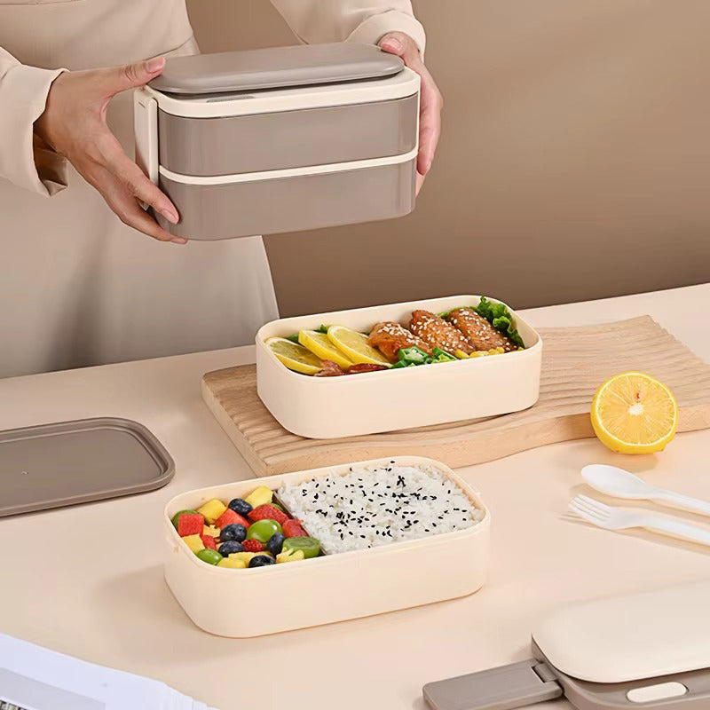 DualTier Smart Bento Lunch Box