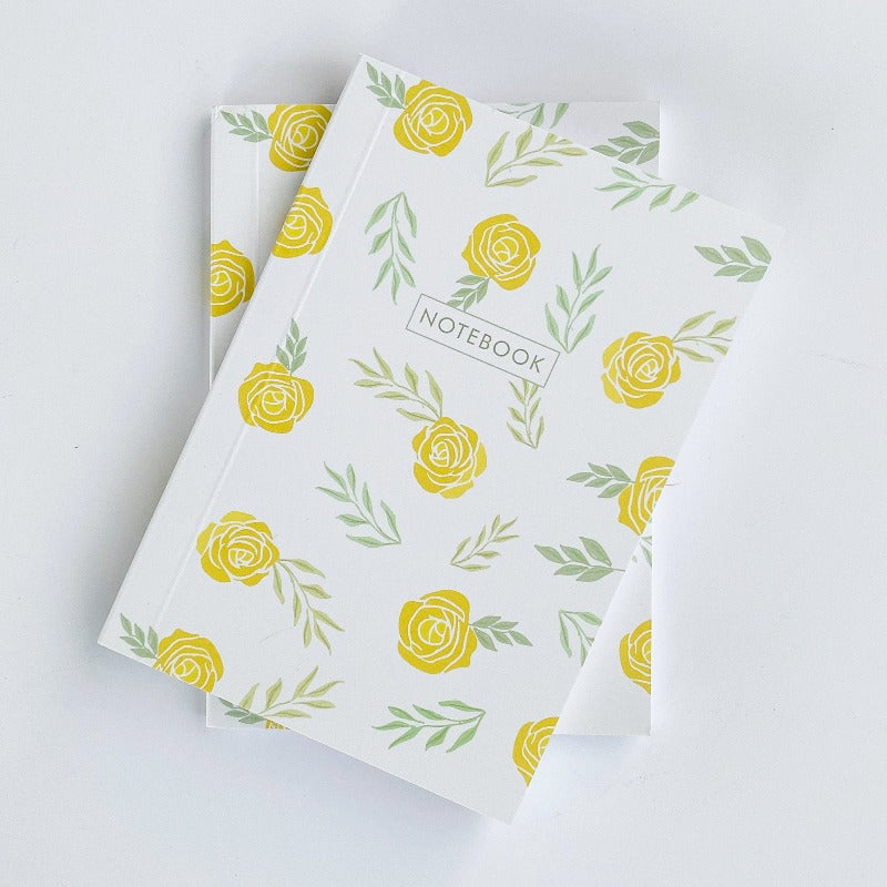 Pocket Notebook- Yellow Roses Notebooks Anme   