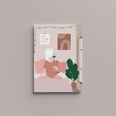 Pocket Notebook- Stay In Bed Notebooks Anme   