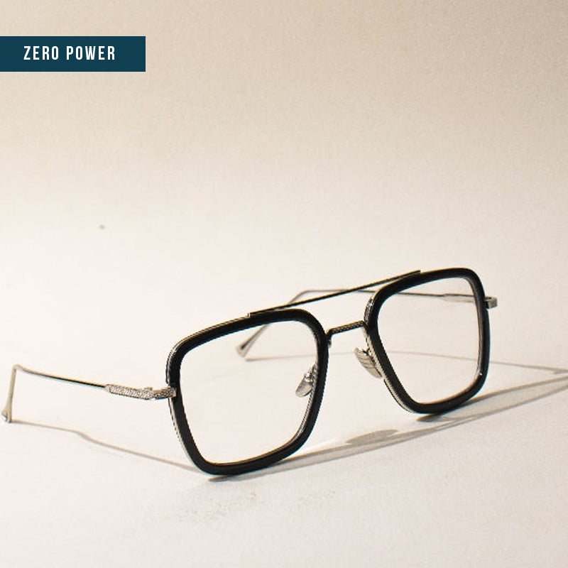 Legendary Rectangle Clear Sunglass