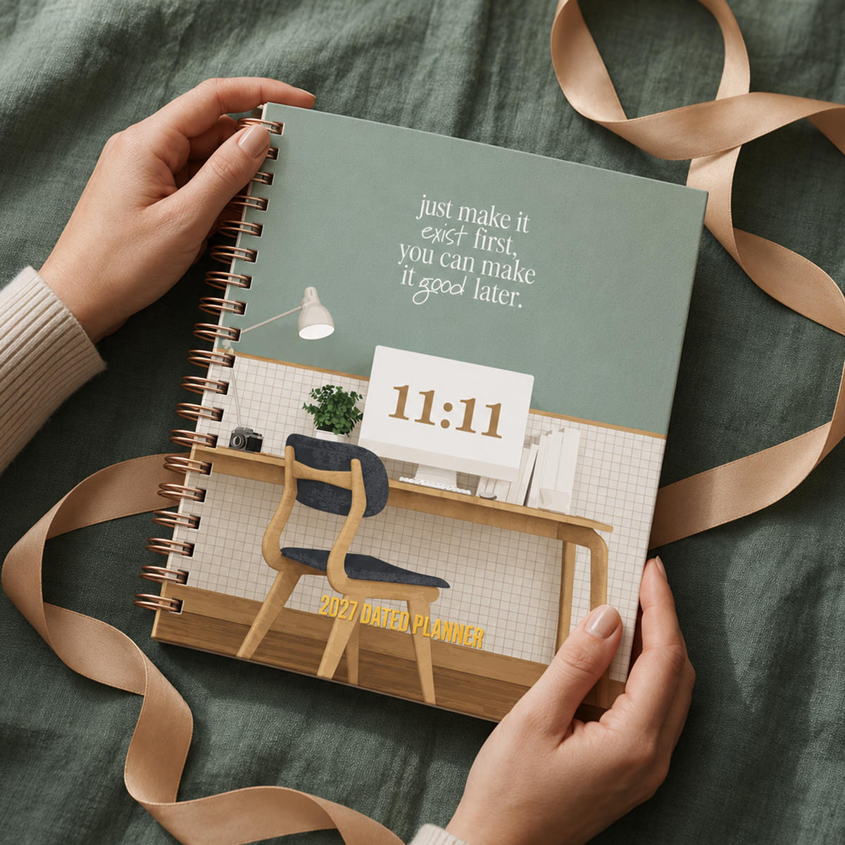 Just Make It Exist First 2027 dated planner alternate product view
