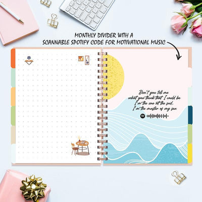 Undated Yearly Planner - Do No Harm Undated Planners June Trading   