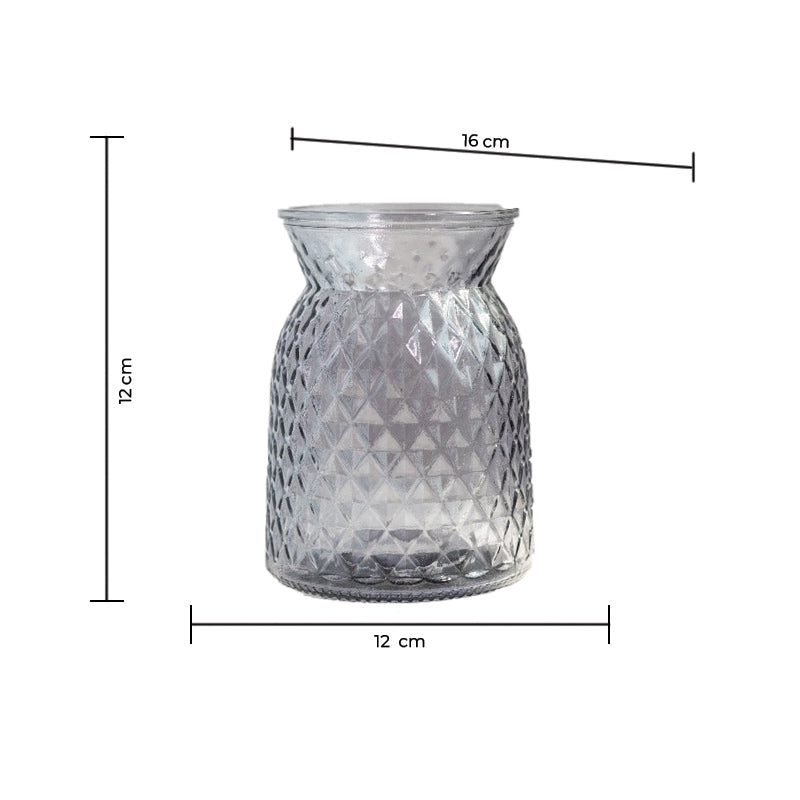 Crystal Nova Glass Vase Vases June Trading   