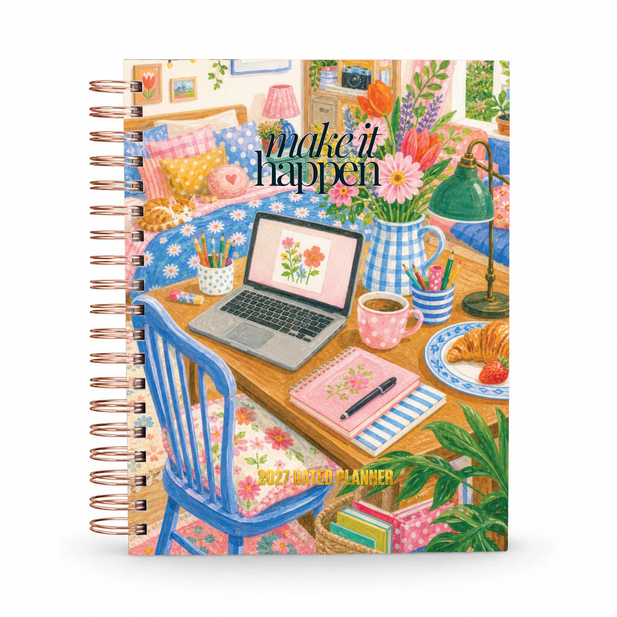 Make It Happen 2027 dated planner detail view