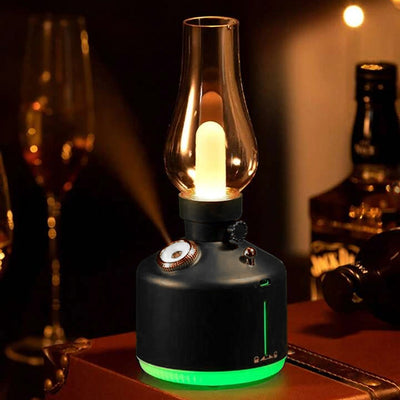 Vintage Humidifier Aromatherapy Diffuser with LED Light