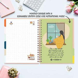 Undated Yearly Planner - Be Different Babe Undated Planners June Trading   