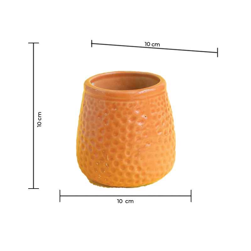 Embossed Planter - Resin Pot Planters June Trading   