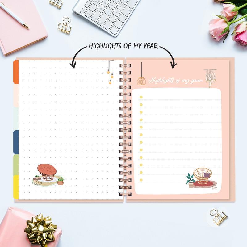 Undated Yearly Planner - Do No Harm Undated Planners June Trading   
