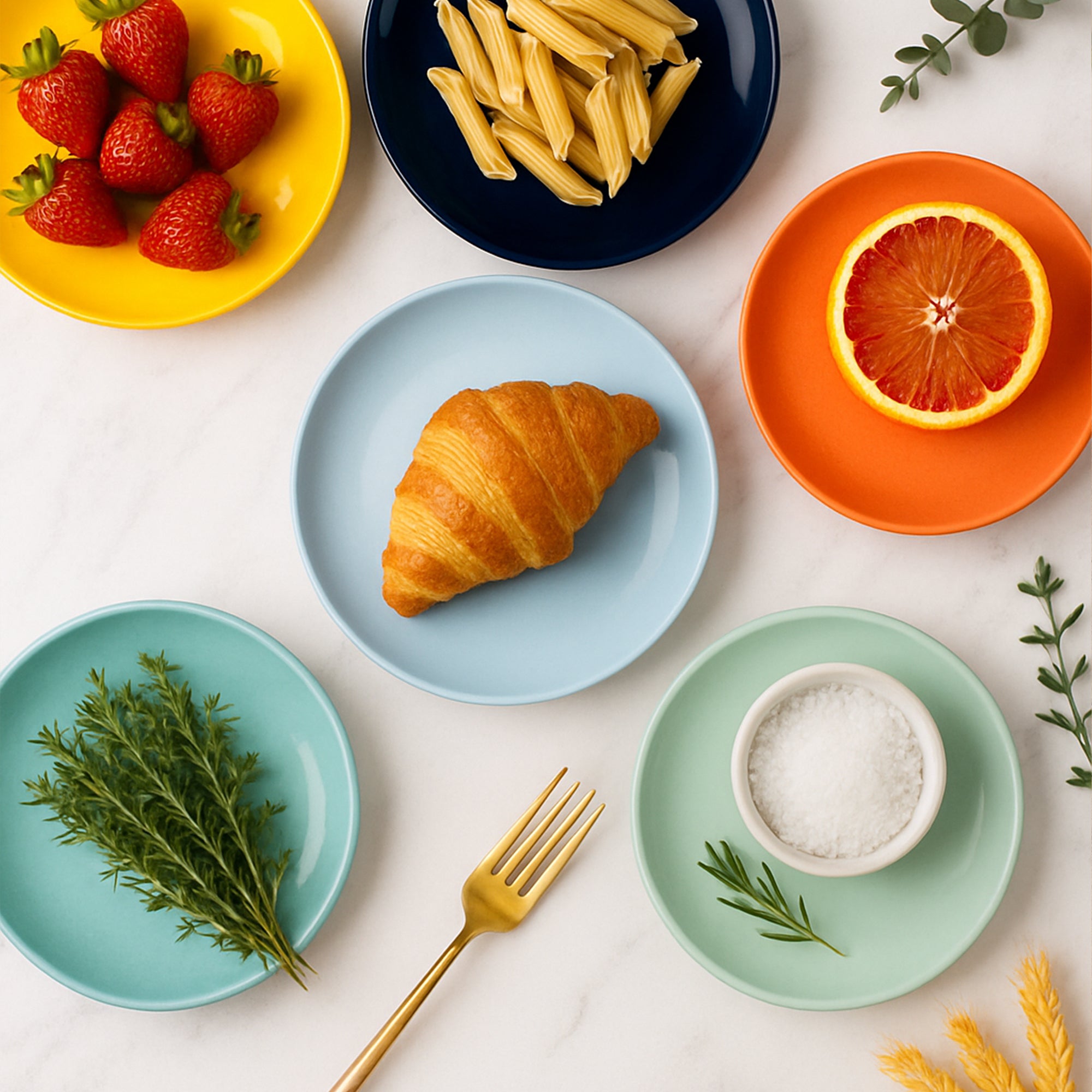 Vivid Oval Serving Plate