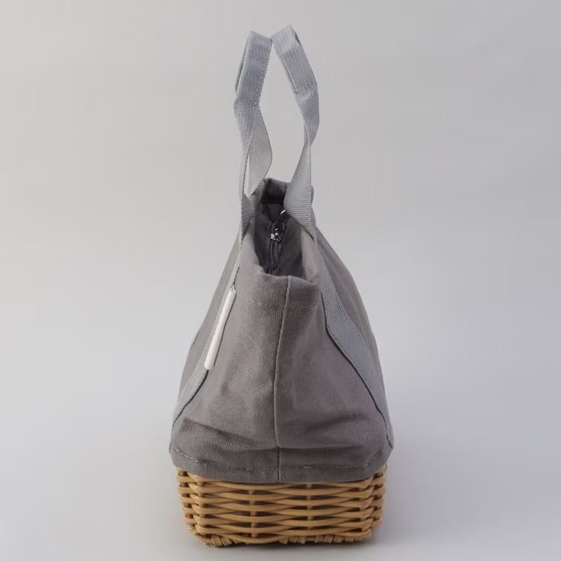 WickerBase Insulated Lunch Bag Tote