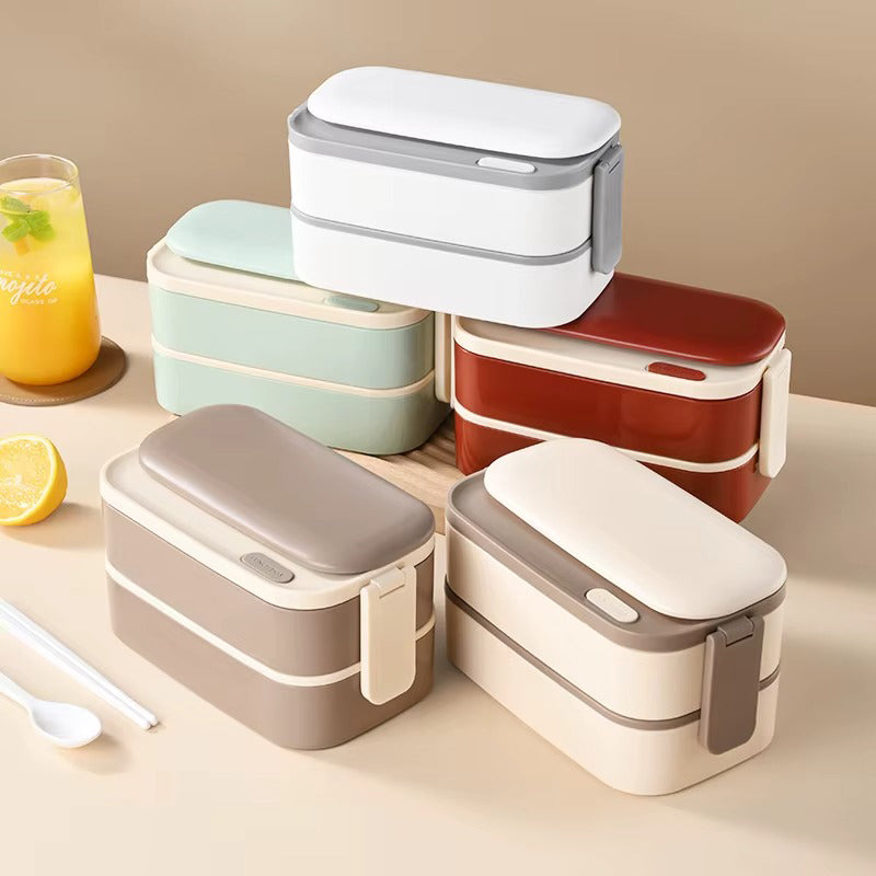 DualTier Smart Bento Lunch Box