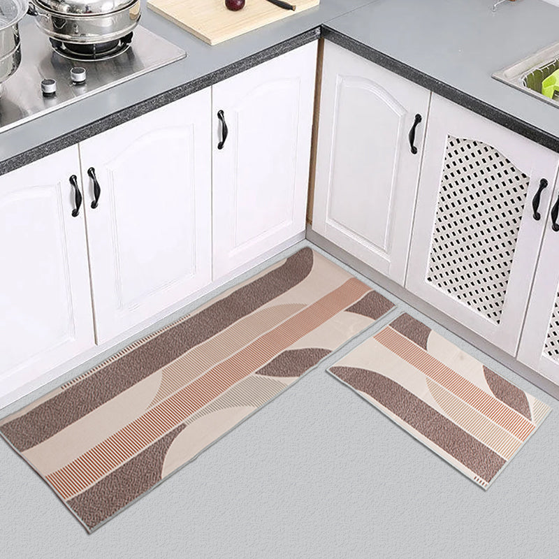 Modern Wave Kitchen Mat (Set of 2)