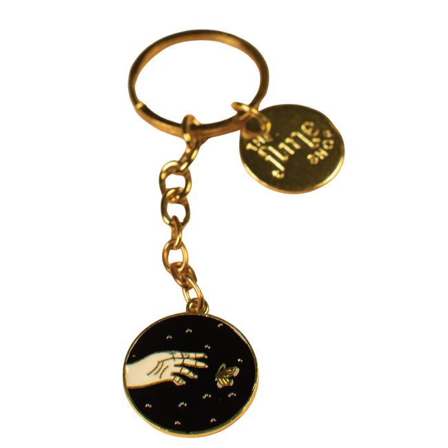 Personalised alphabet keychain
