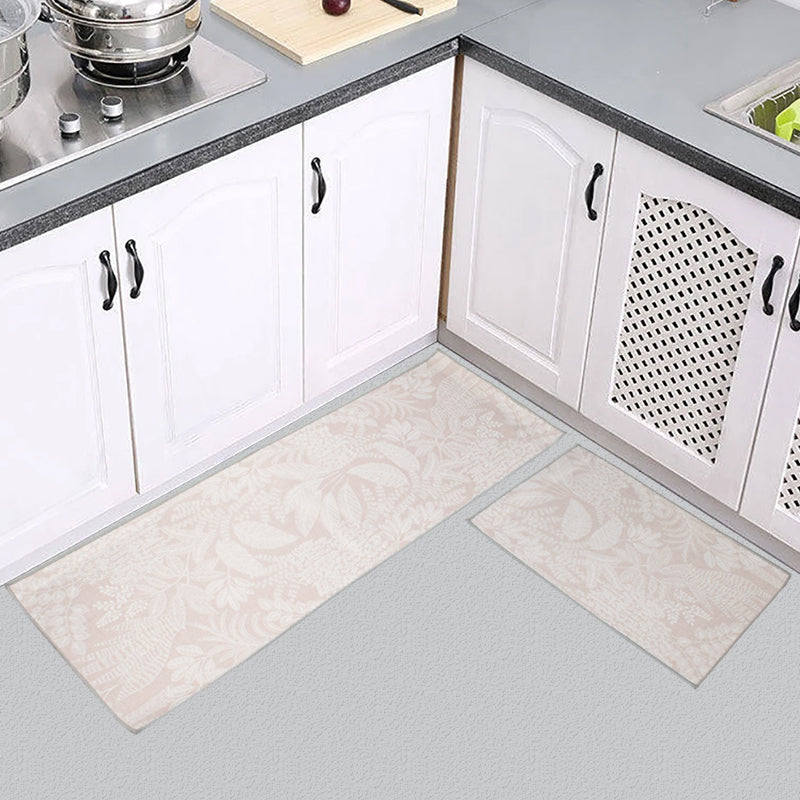 Ivory Charm Kitchen Mat (Set of 2)