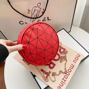 Round Geometric Sling Bag  June Trading   