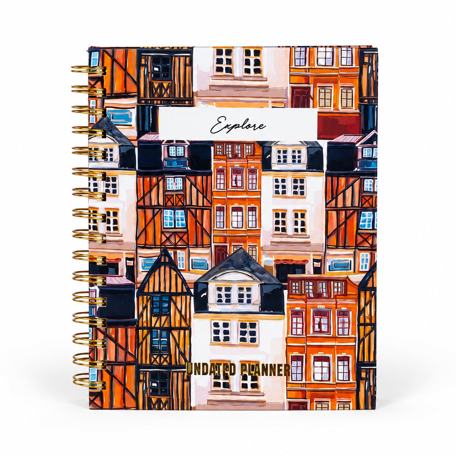Undated Yearly Planner - Explore + Ultimate Sticker Book